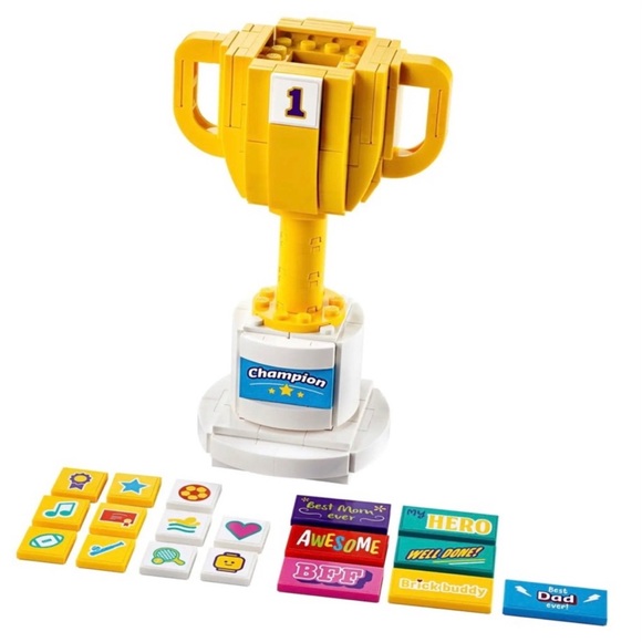 LEGO 8+ Trophy Sports Soccer Football Hockey Baseball Basketball Track Lacrosse - Picture 5 of 5